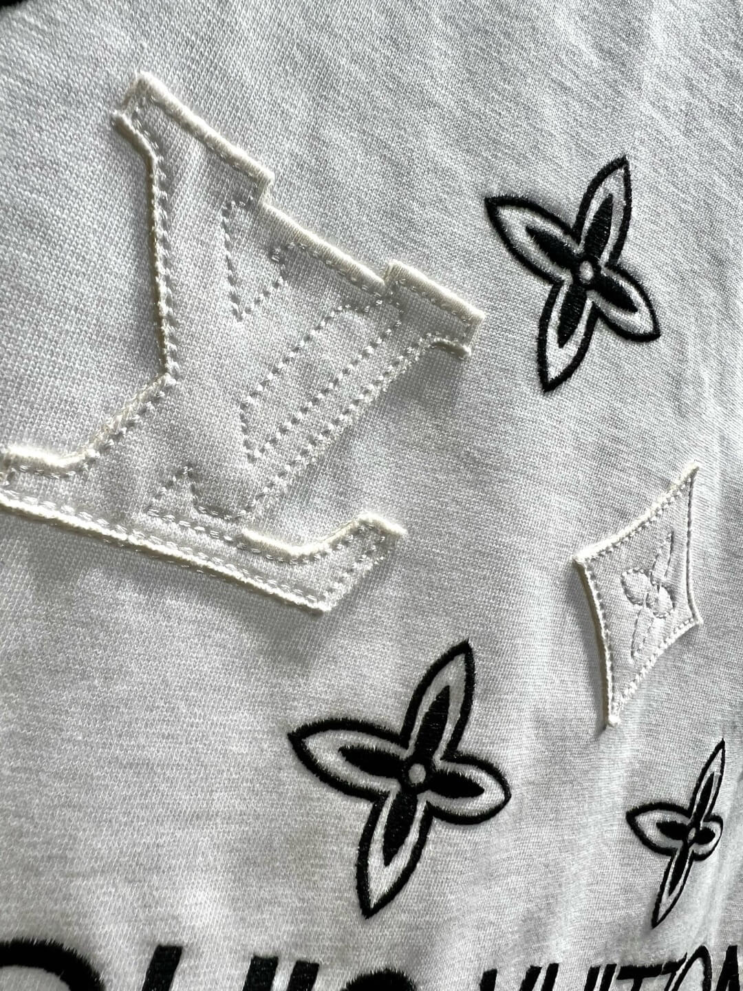 Embossed Design T Shirt