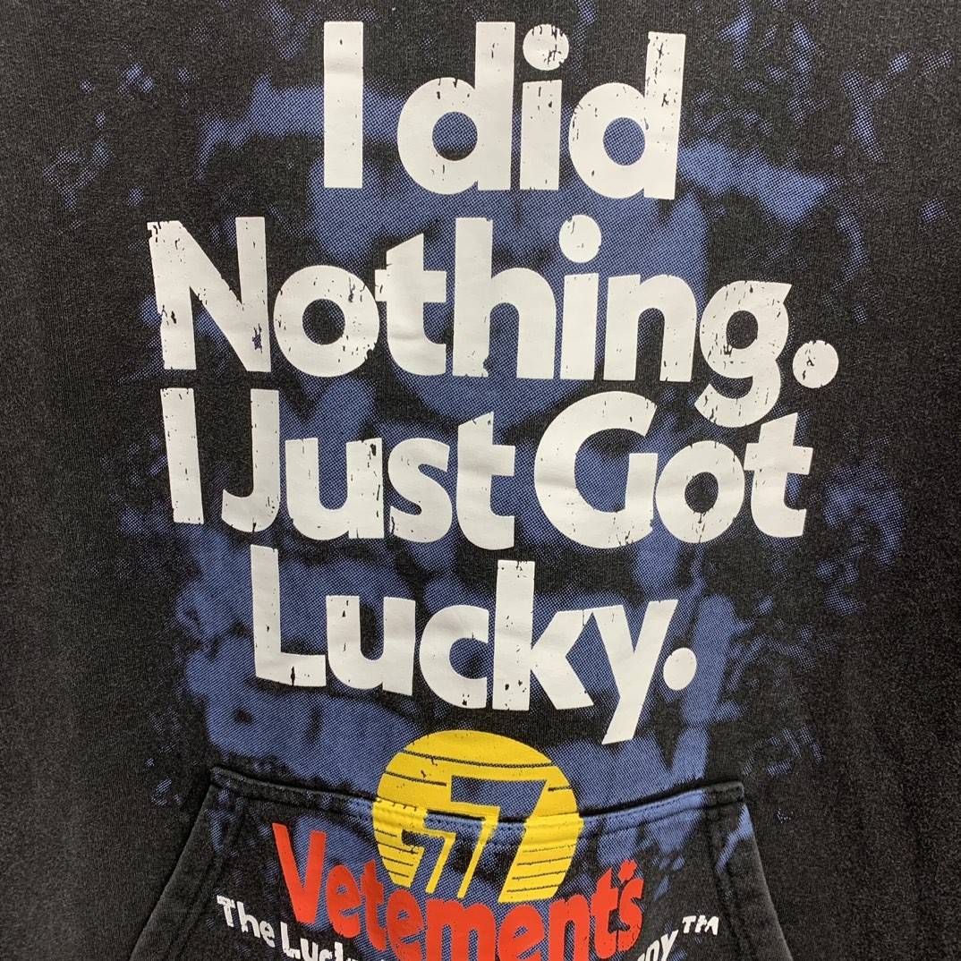 Ba1en*iaga Lucky hooded sweatshirt