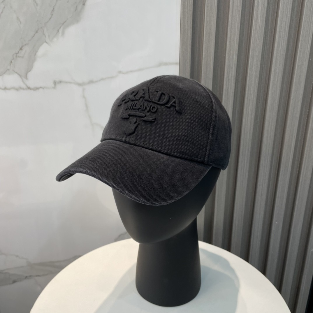 [#4807] Pra*a baseball cap peaked ca p hat