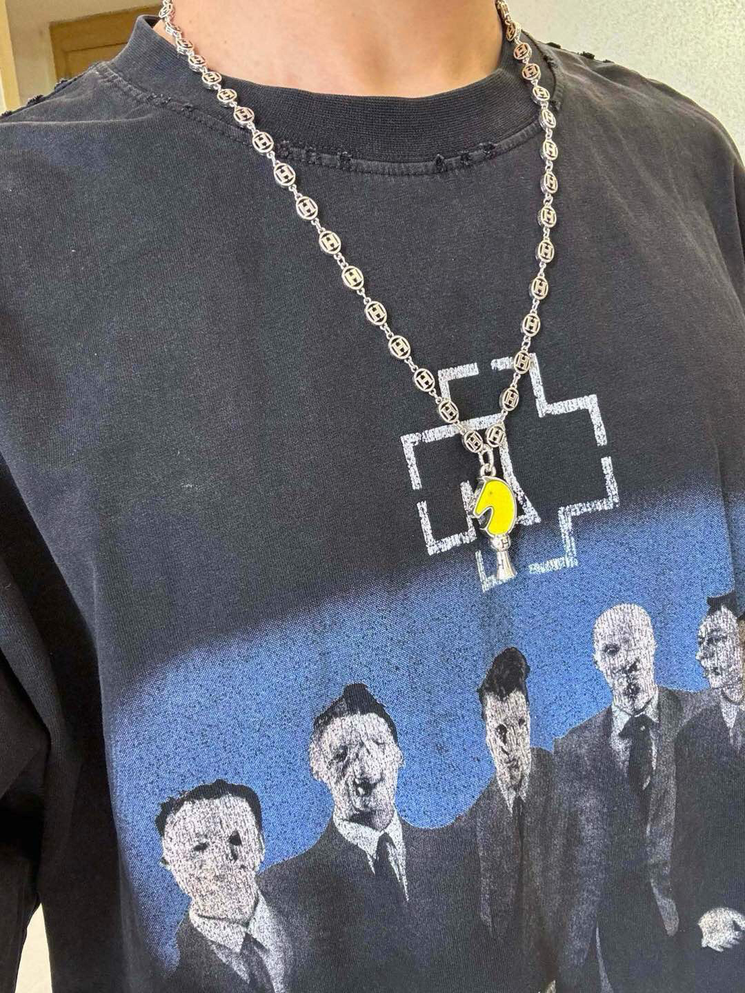 H**me5 horse necklace pig nose H necklace series jewelry imported materials customized must-have for men and women!