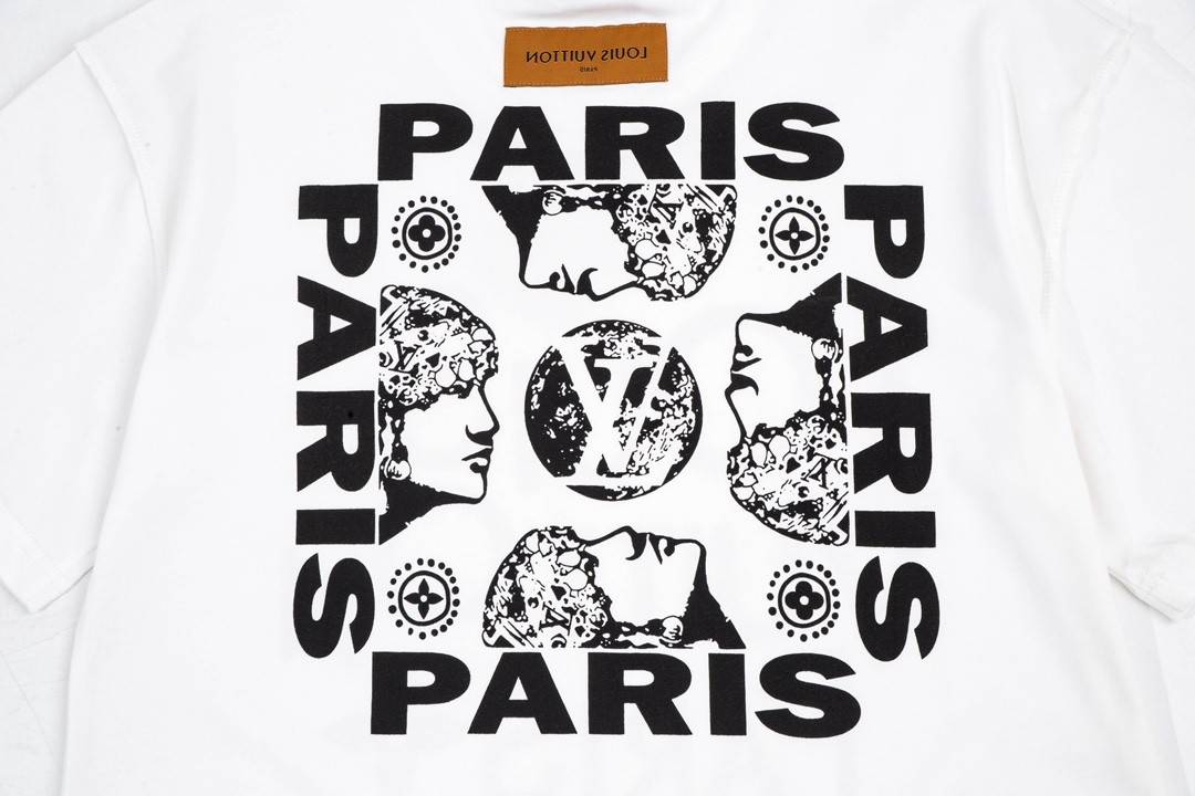 L0vis Vvtt0n 23ss Diablo Madonna print T-shirt