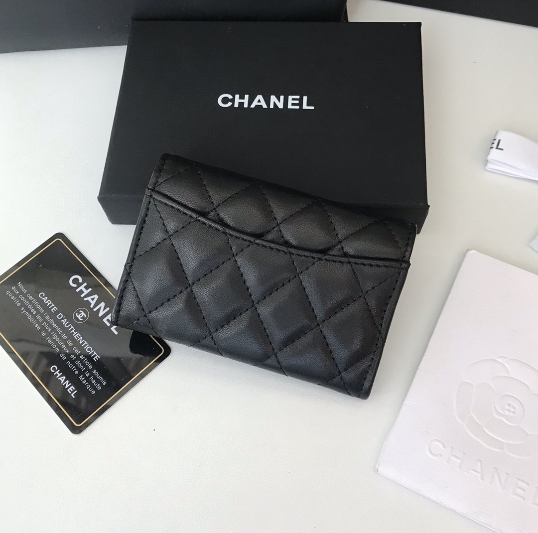 Chanle Flap Wallet