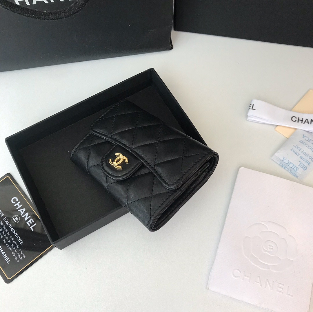 Chanle Flap Wallet
