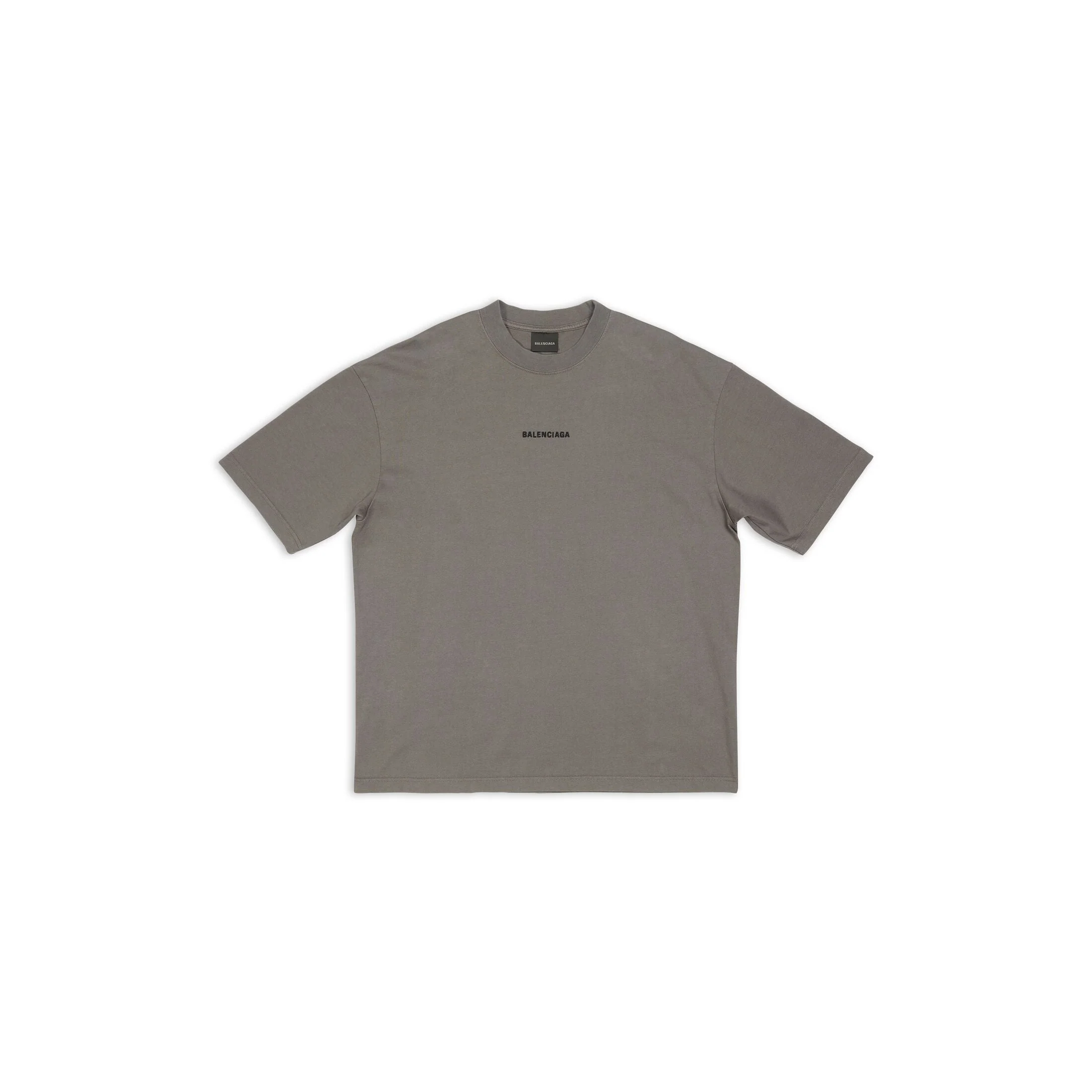 MEN'S BACK T-SHIRT MEDIUM FIT IN GREY