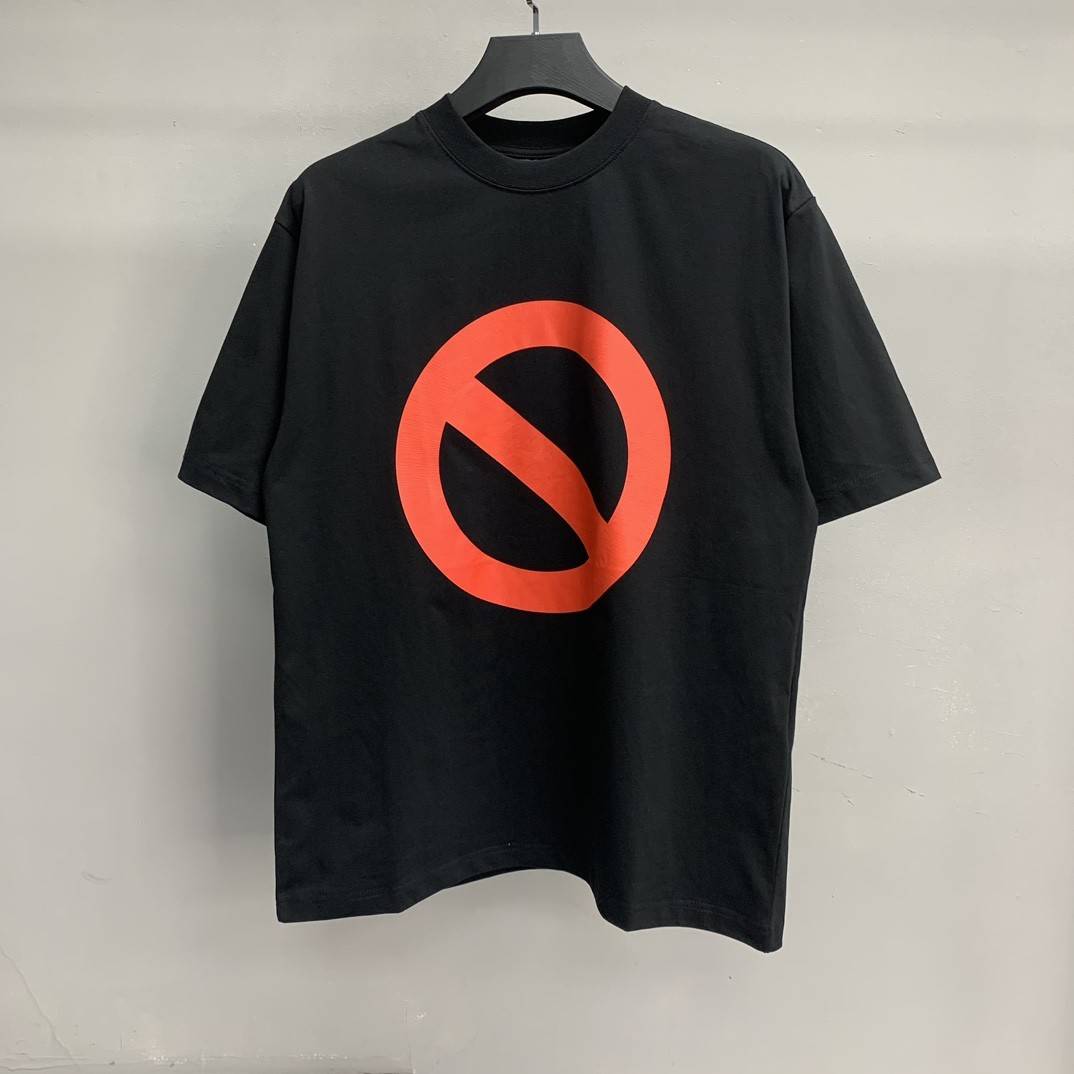 Ba1en*iaga BFRND cracked T-shirt