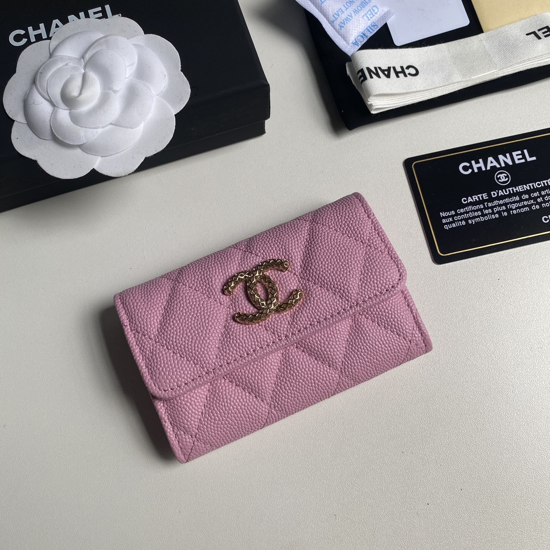 Chanle Flap Wallet