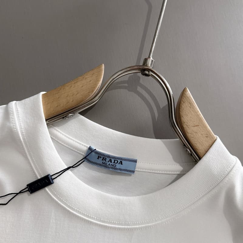 Minimalist Patchwork Embroidered T-Shirt