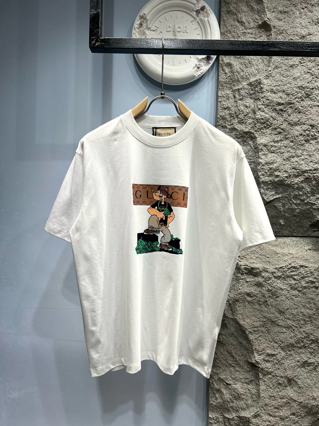 Popeye Print T Shirt