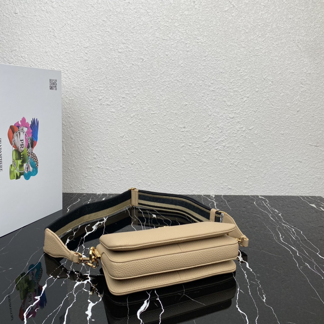 Pra*a Leather Shoulder Bag