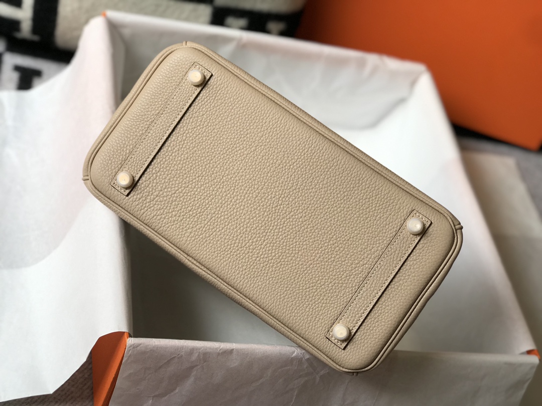 H**me5 Bɪʀᴋɪɴ Trench coat grey platinum bag size: 25cm