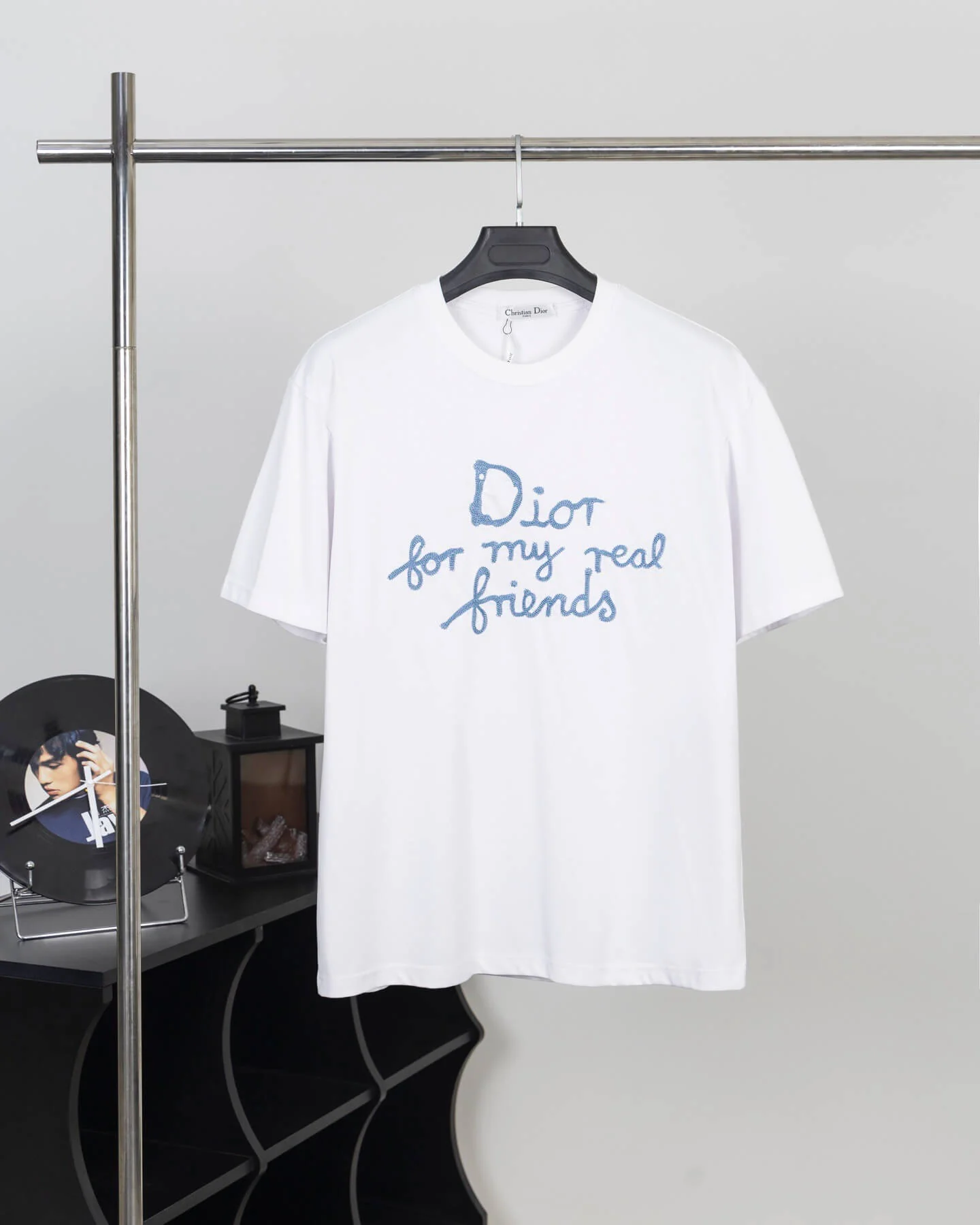 Letter Embroidery T Shirt