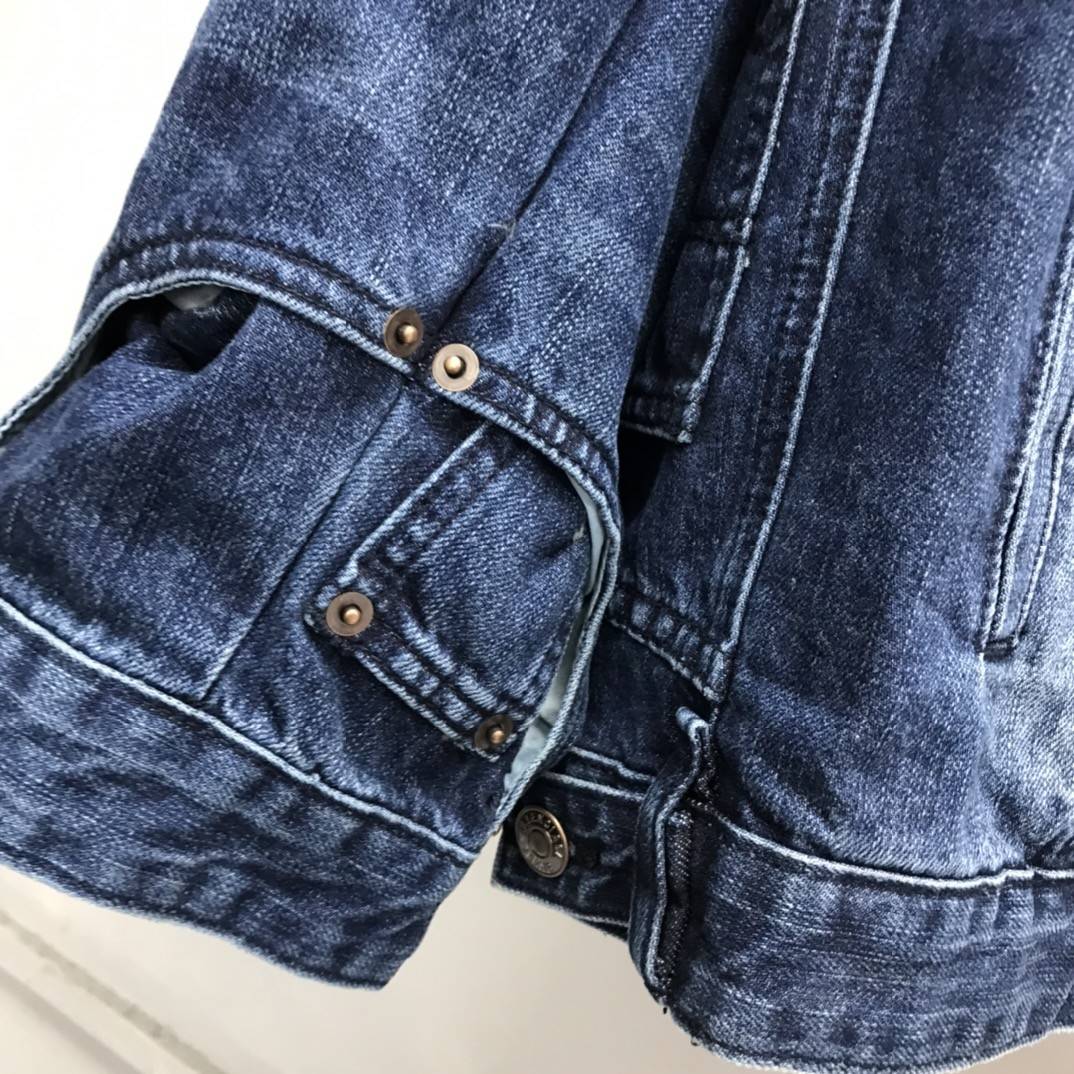 Ba1en*iaga Jean Jacket