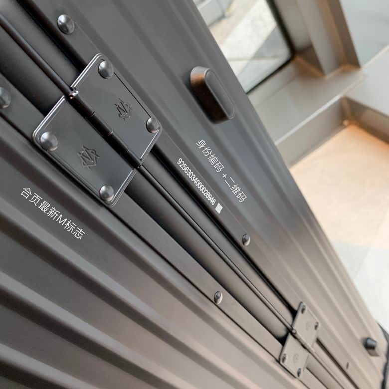 Original trunk series! 925 sports R1m0wa trolley case all aluminum magnesium alloy 33 inches