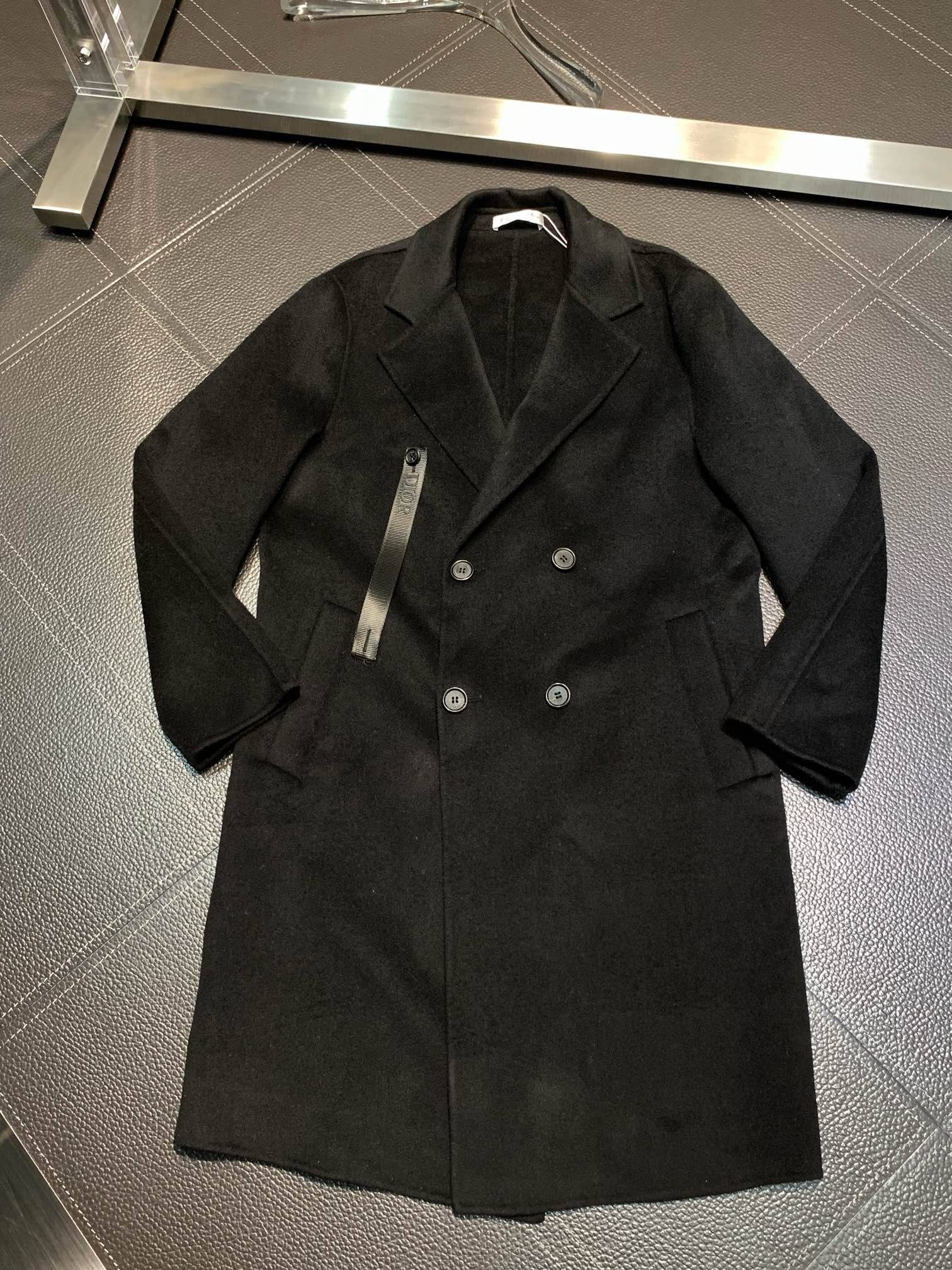 D10r men's lambswool coat