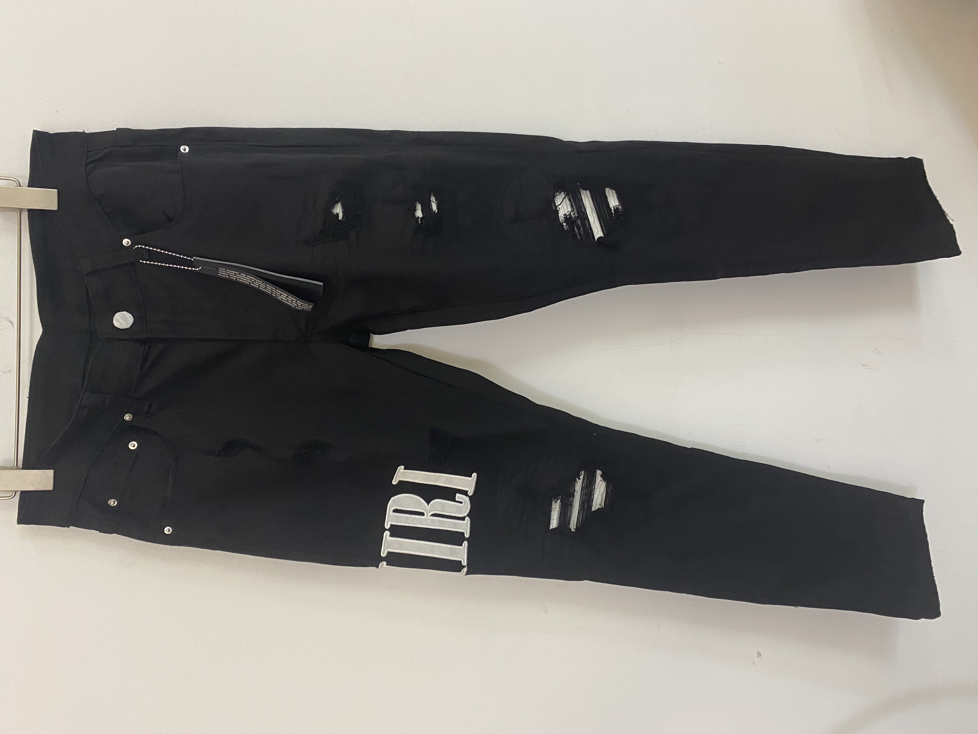 Amiri slim fit petite straight jeans