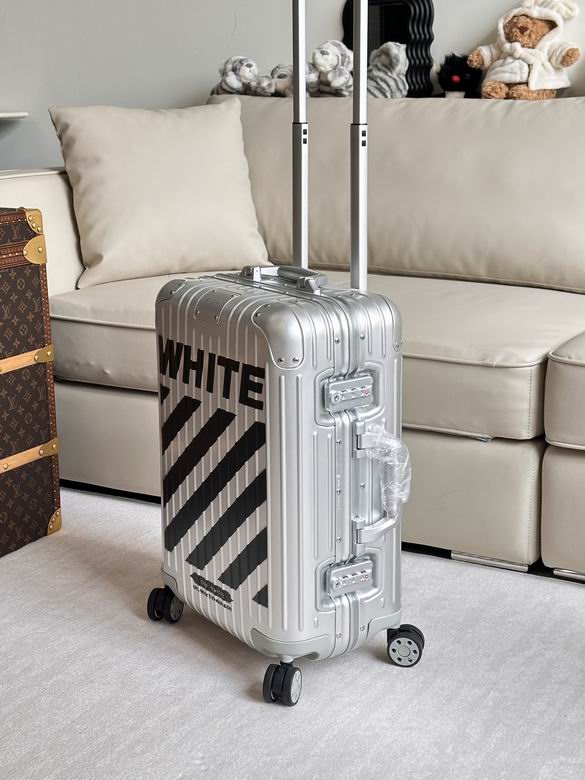 R1m0wa silver off-white™ x R1m0wa co-branded luggage 21chic