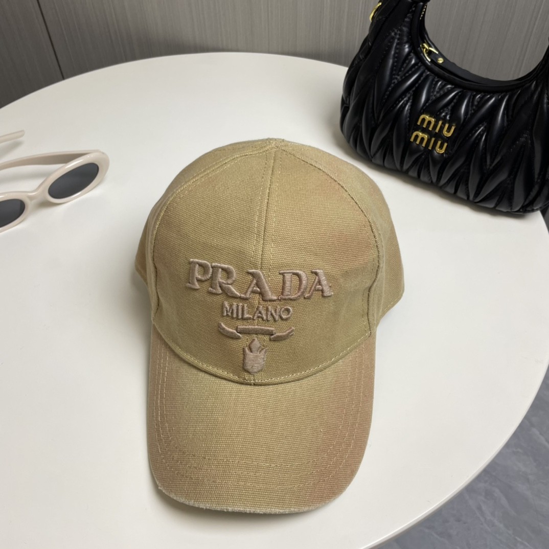 [#4806] Pra*a baseball cap peaked ca p hat