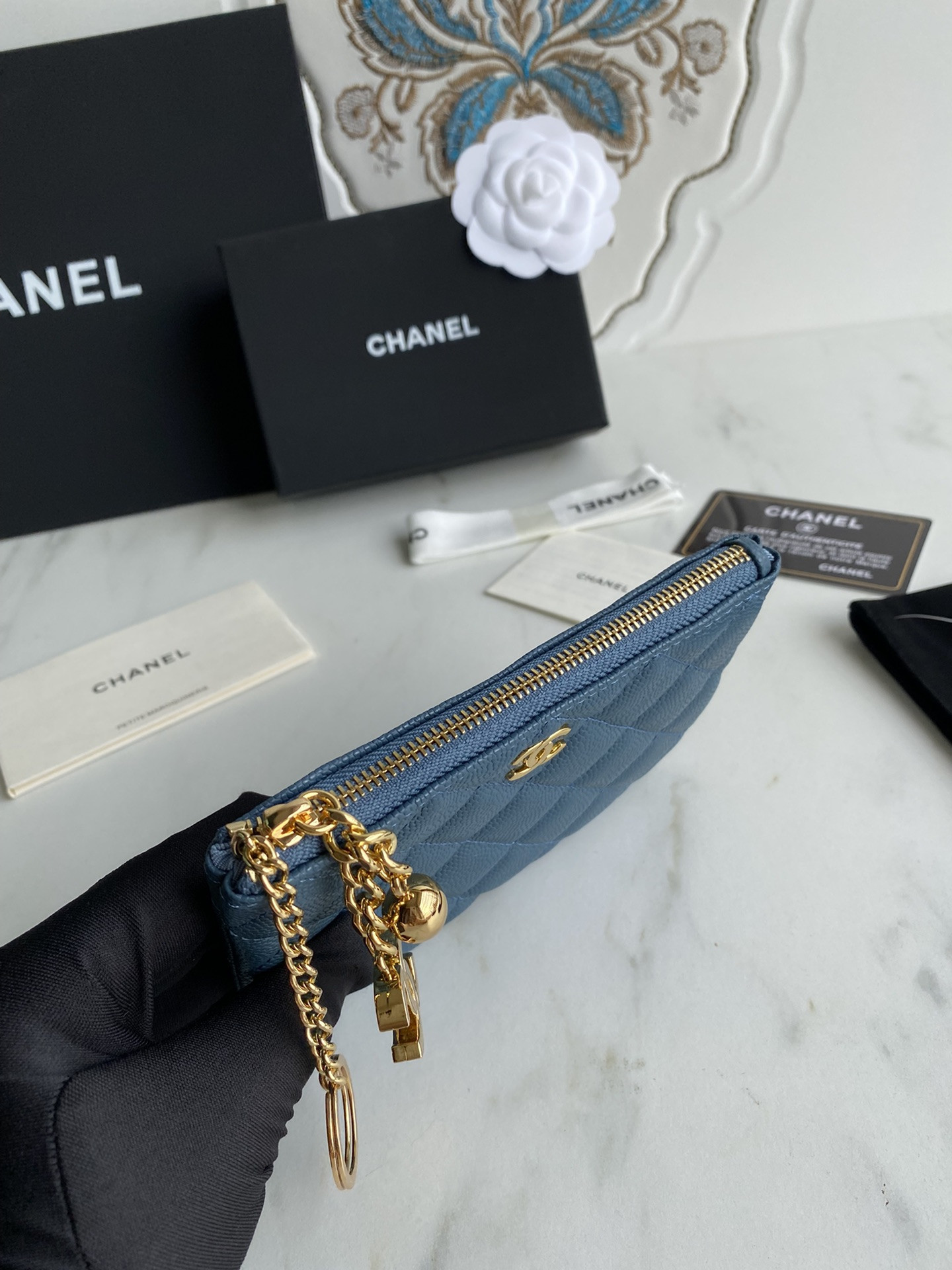 Chanle Zipped Wallet