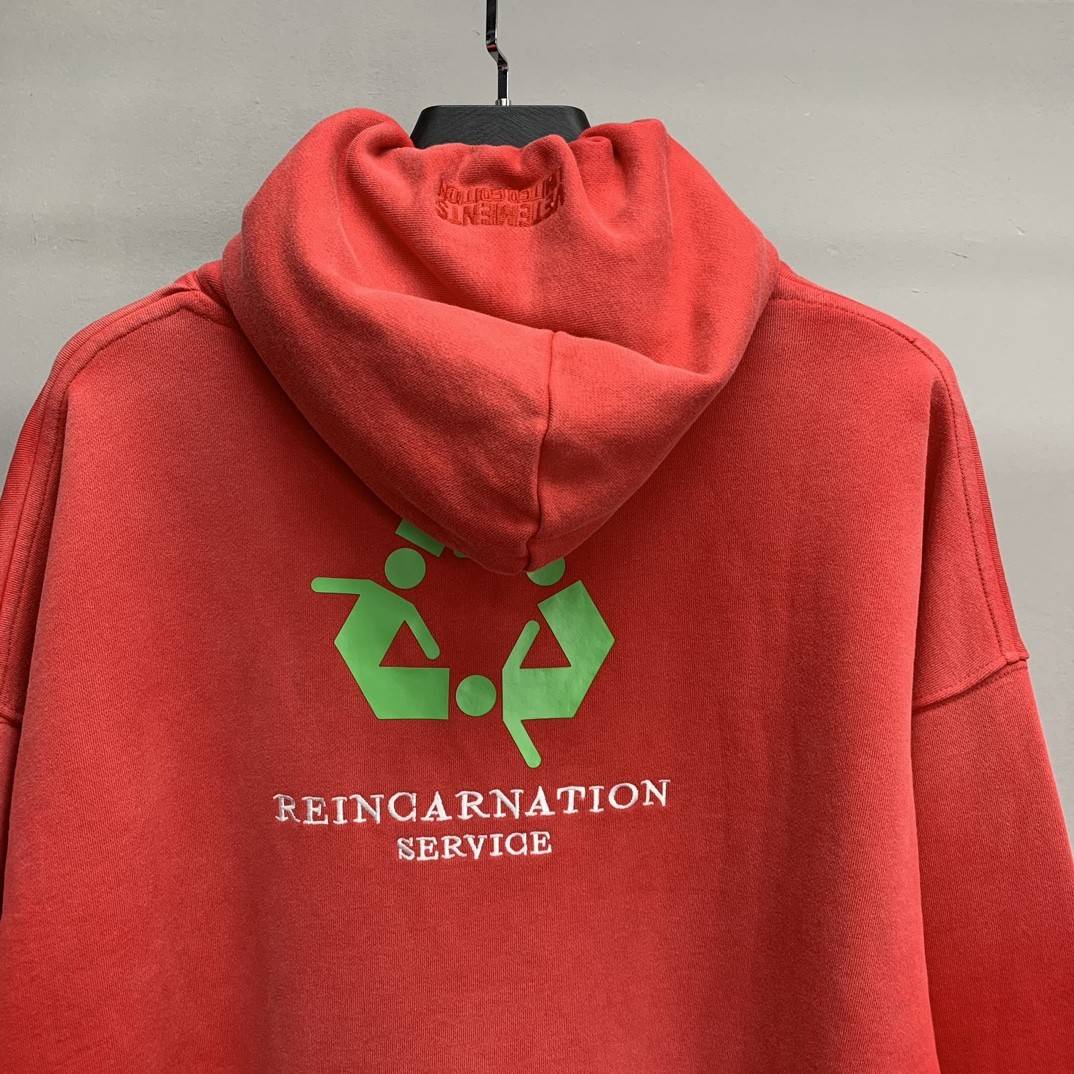 Ba1en*iaga lettered washed sweatshirt