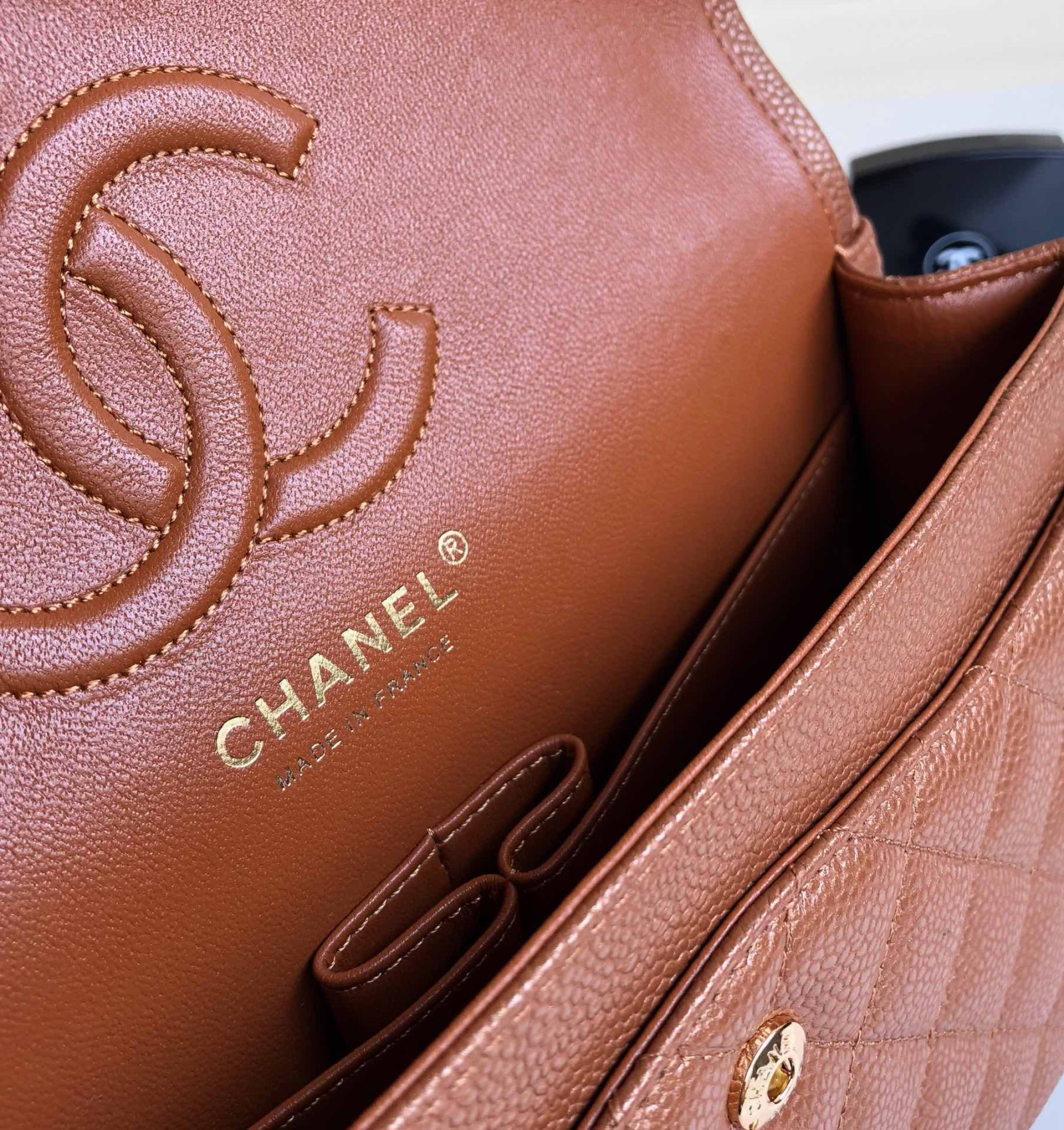 Chanle Classic Double Flap Gold Hardware