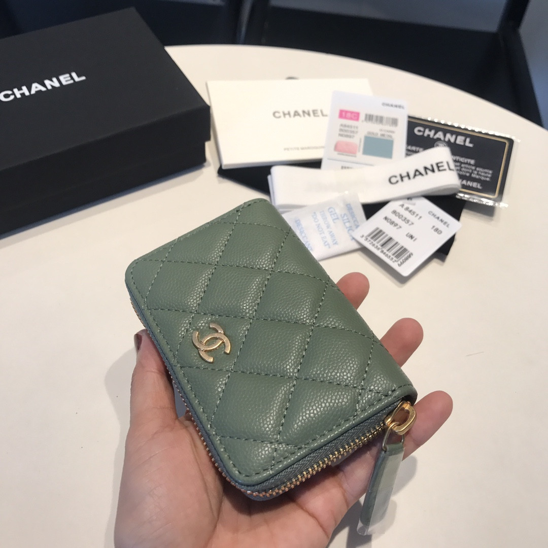 Chanle Zipped Wallet