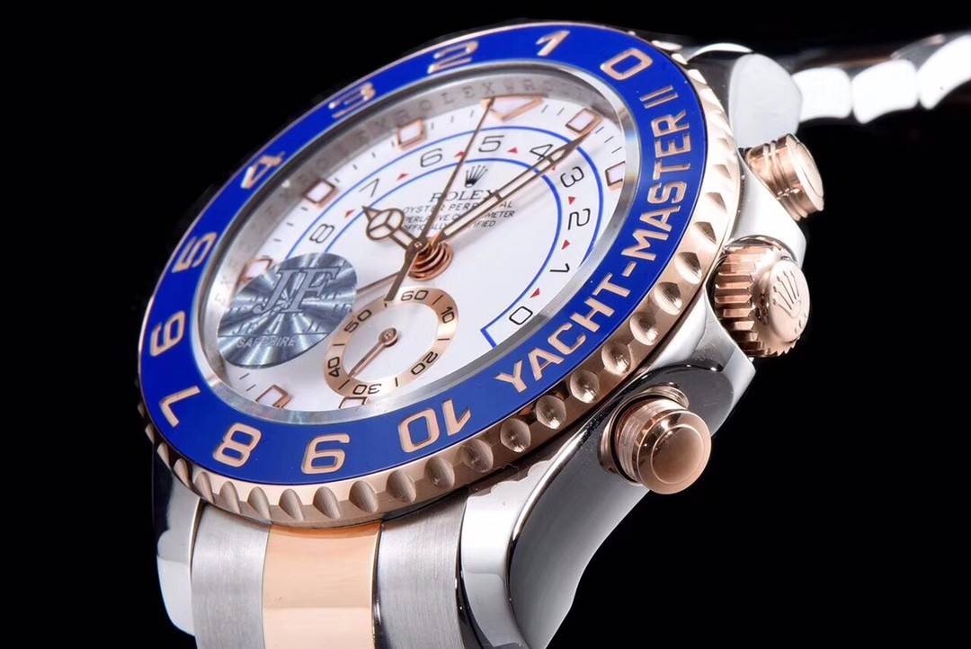 R01ex YM2 yachts famous second generation steel band version wristwatch