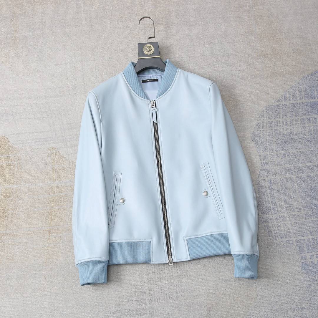 Tom Ford Sheepskin baseball jacket