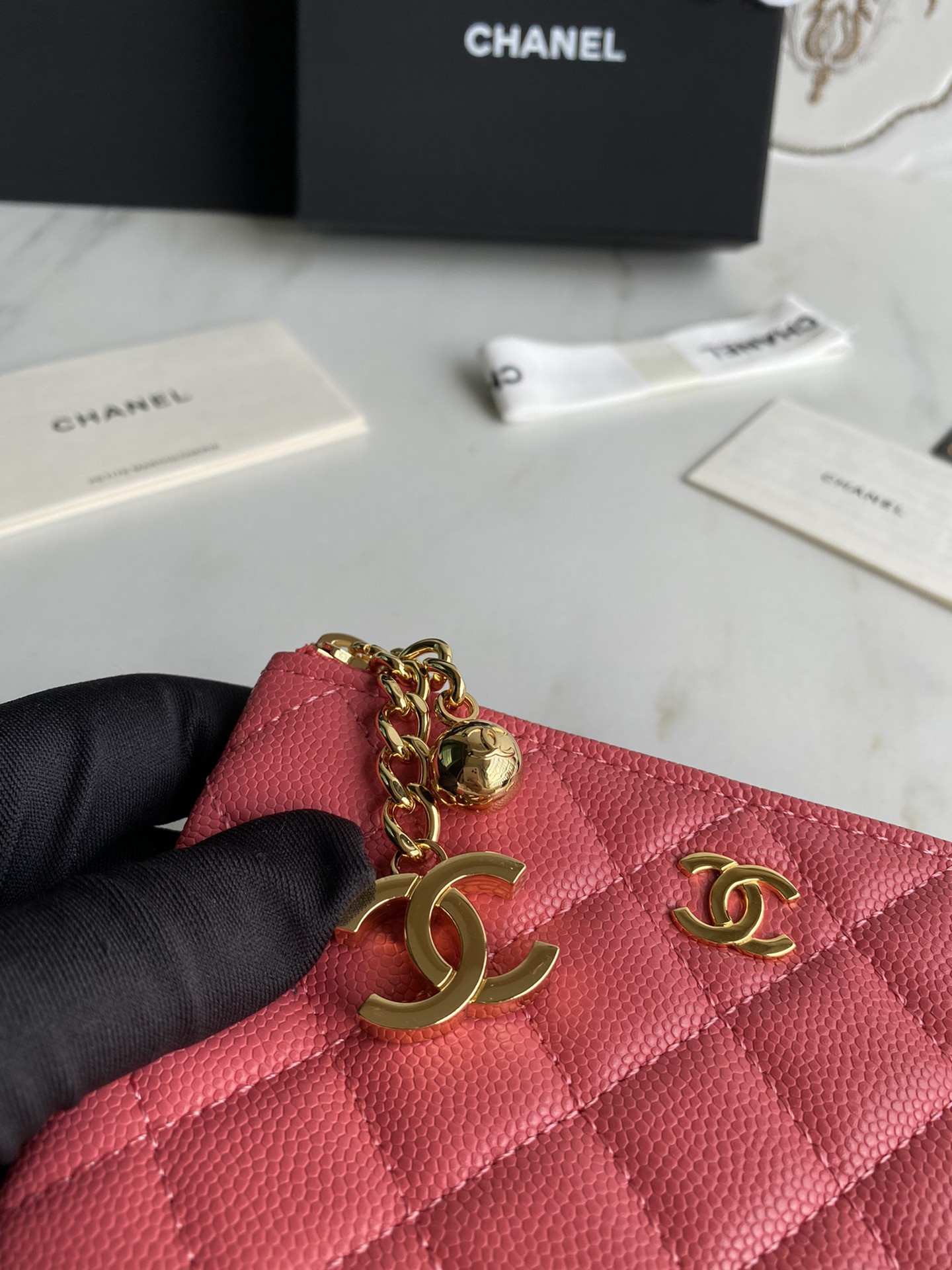 Chanle Zipped Wallet