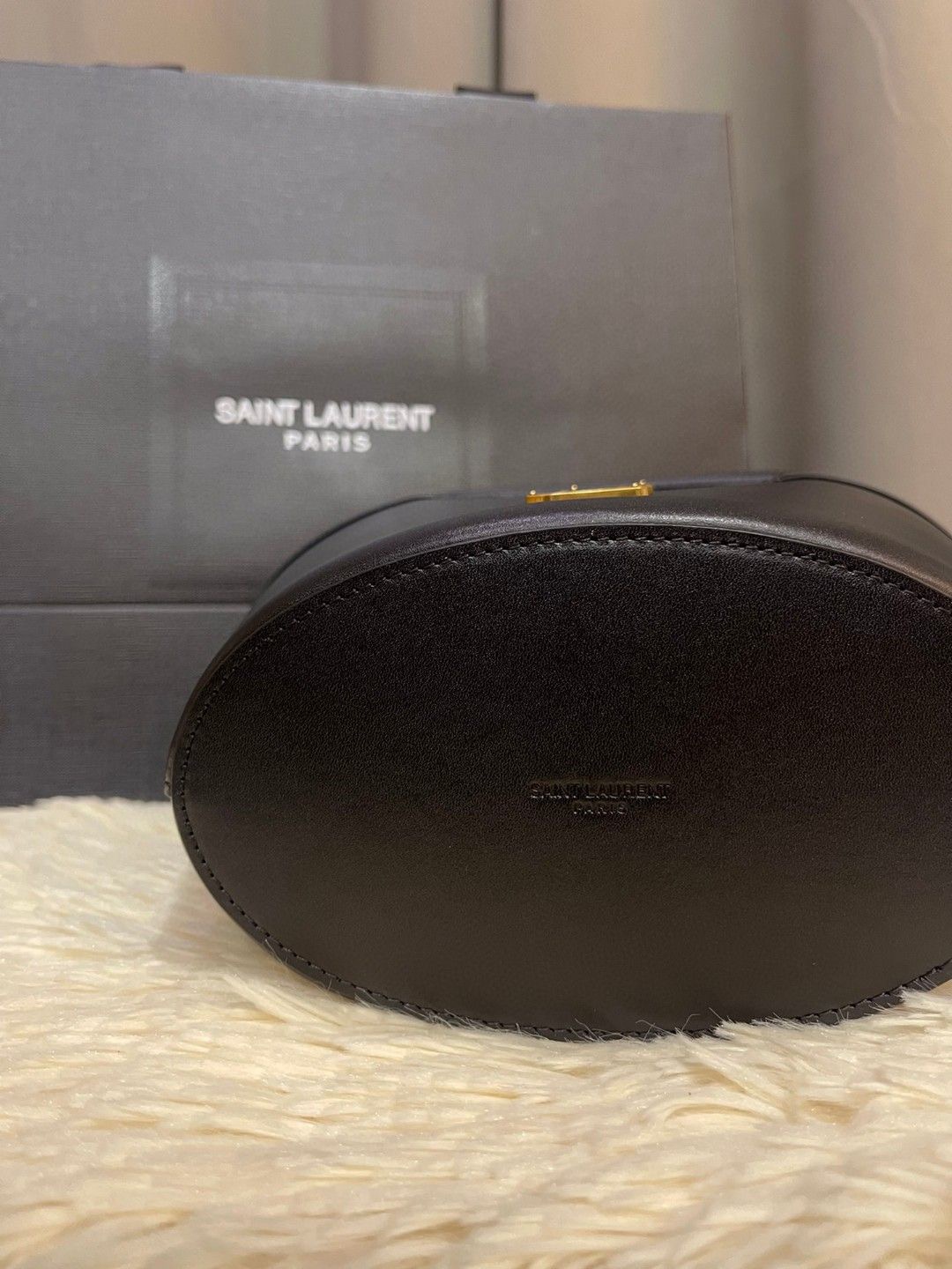 Y51 LEATHER New Edition Basket Smooth Tote Bag Style: 791069 Size: 29x19.5x10CM