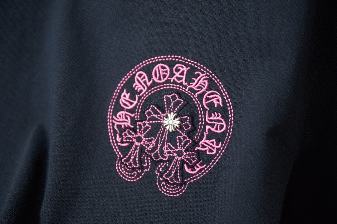 Cross Embroidery T Shirt