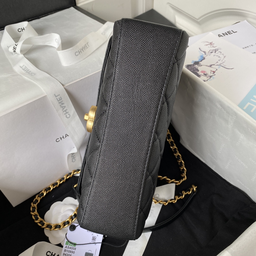 Chanle Small Flap Bag With Top Handle