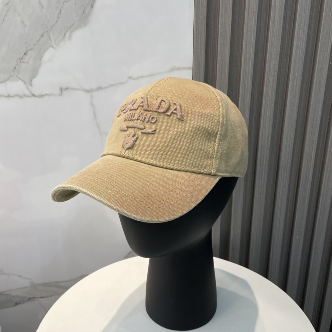 [#4806] Pra*a baseball cap peaked ca p hat