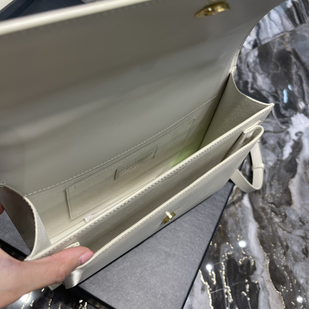 Y51 Sunset Medium Top Handle In Smooth Leather