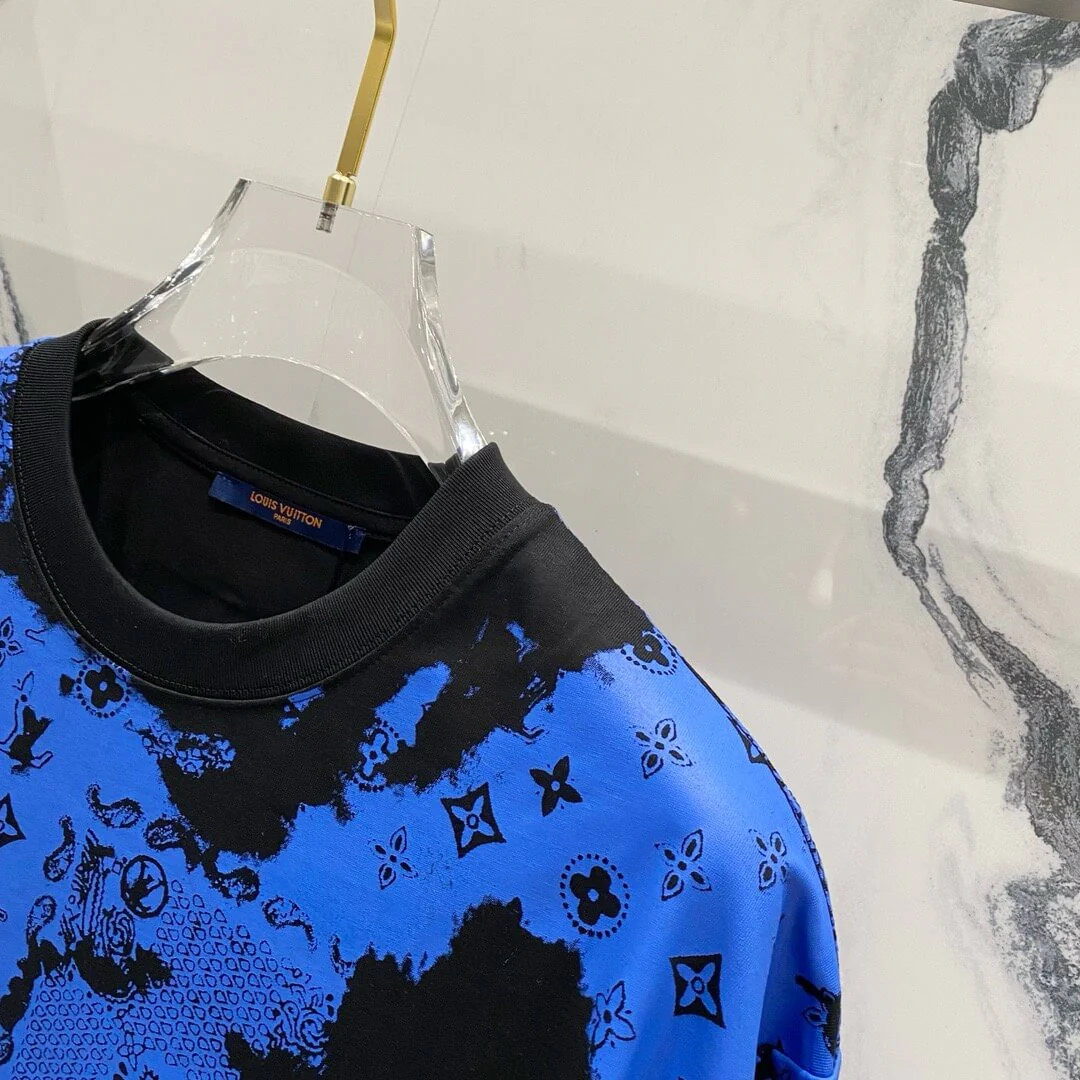 Rendering Blue Full Print T Shirt