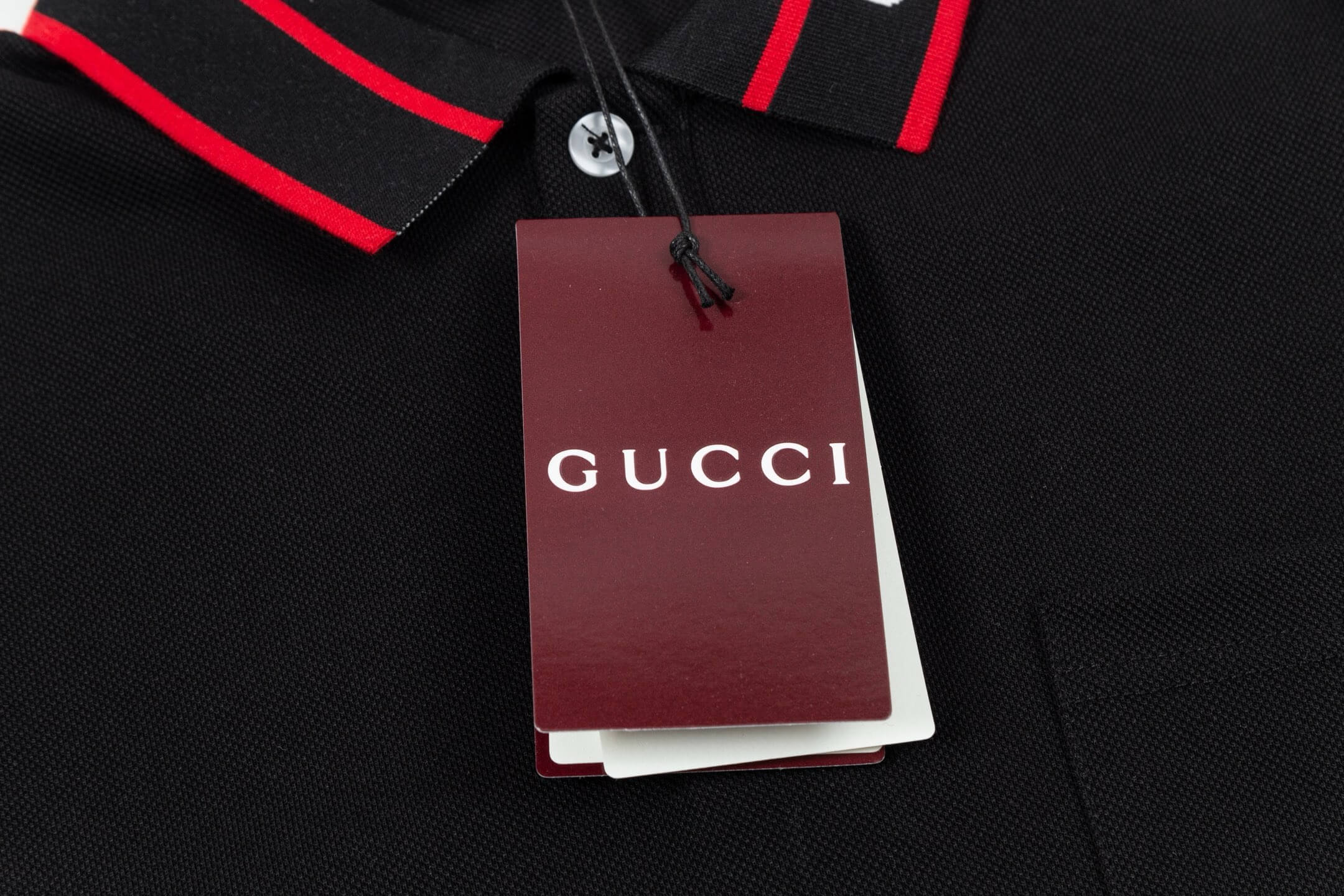 Two-Tone Stripes Polo T Shirt