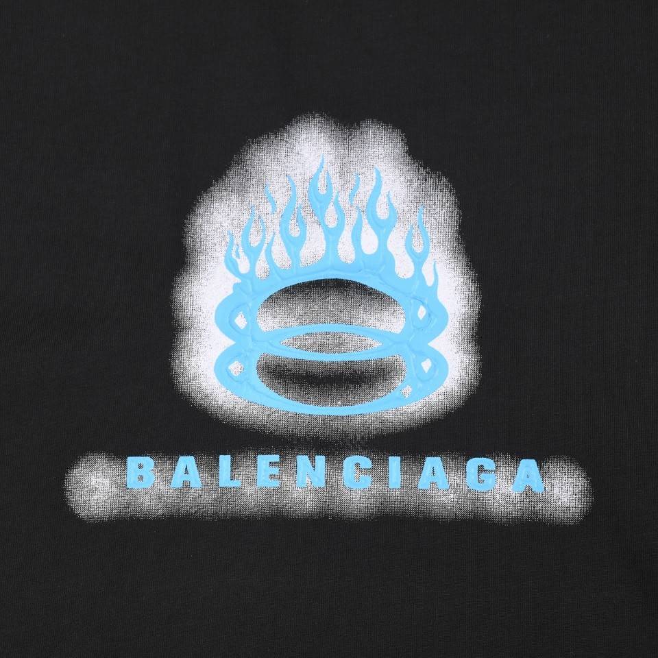 Ba1en*iaga 24s double B dot printing t-shirt