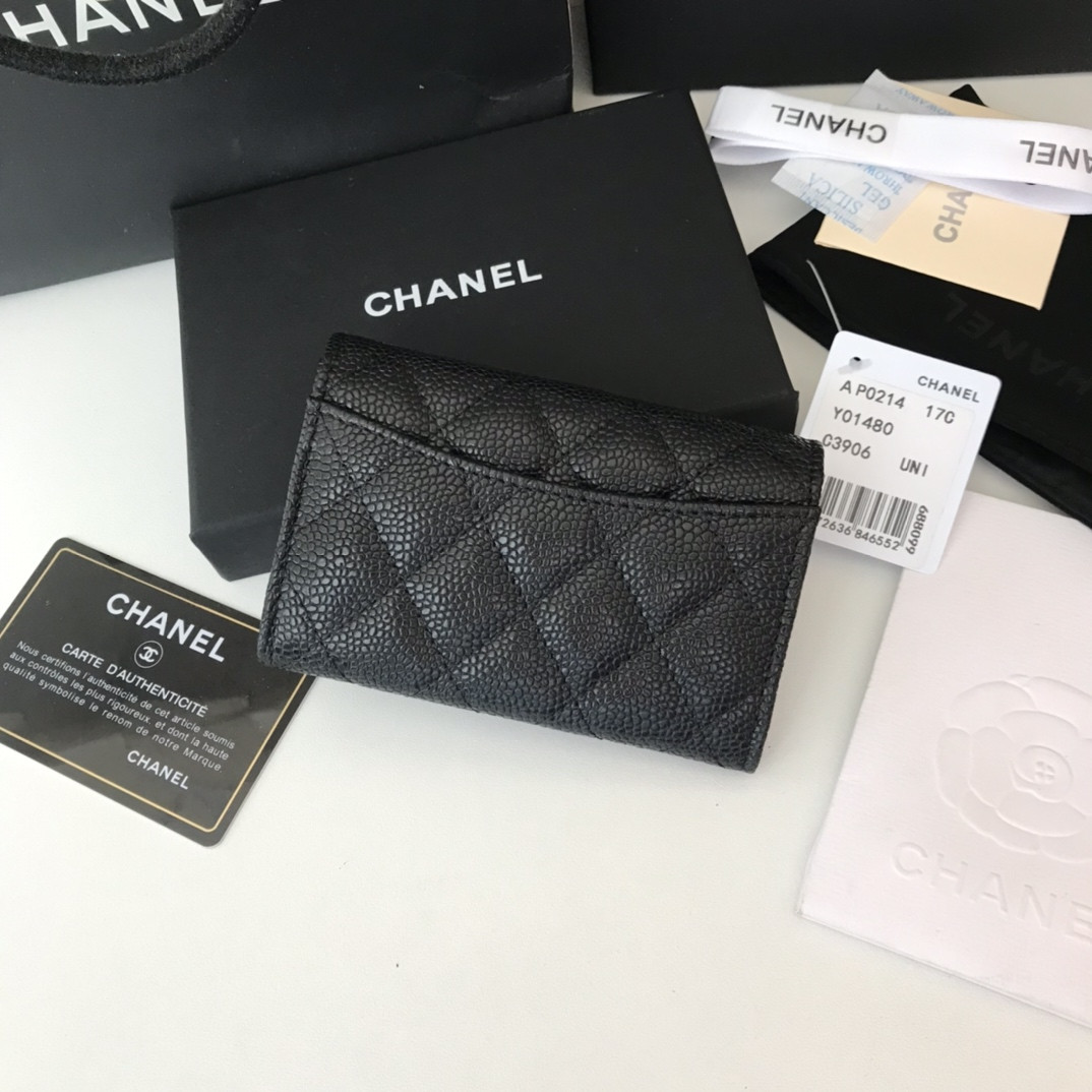 Chanle Flap Wallet