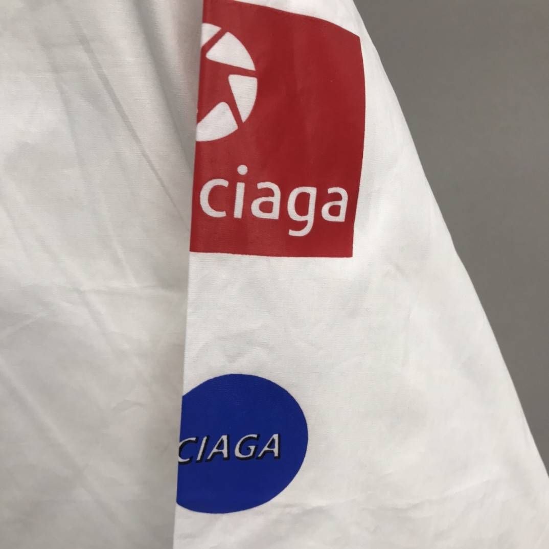 Ba1en*iaga LOGO LOGO racing style long sleeve shirt