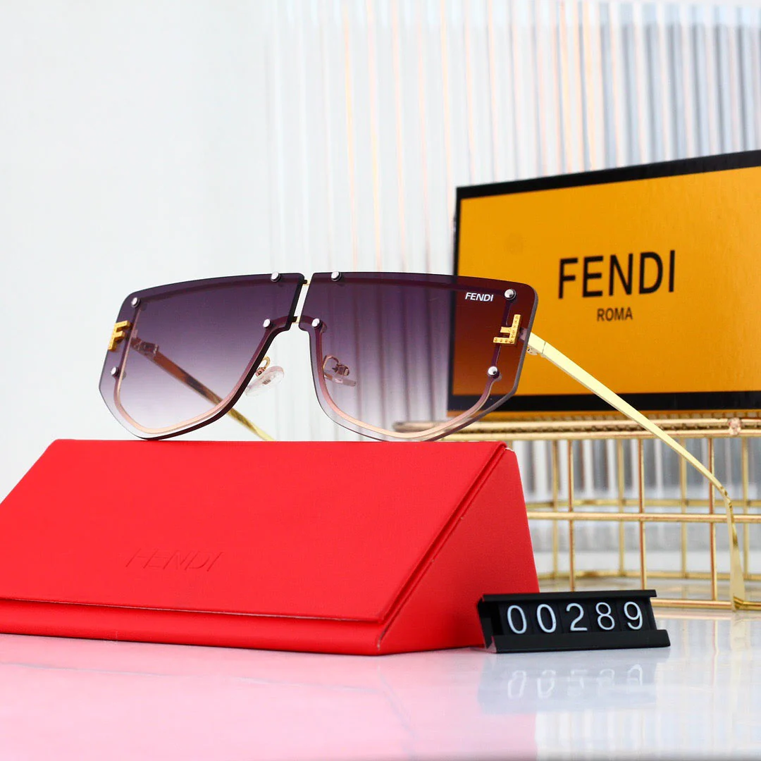 Gradient Irregular Sunglasses