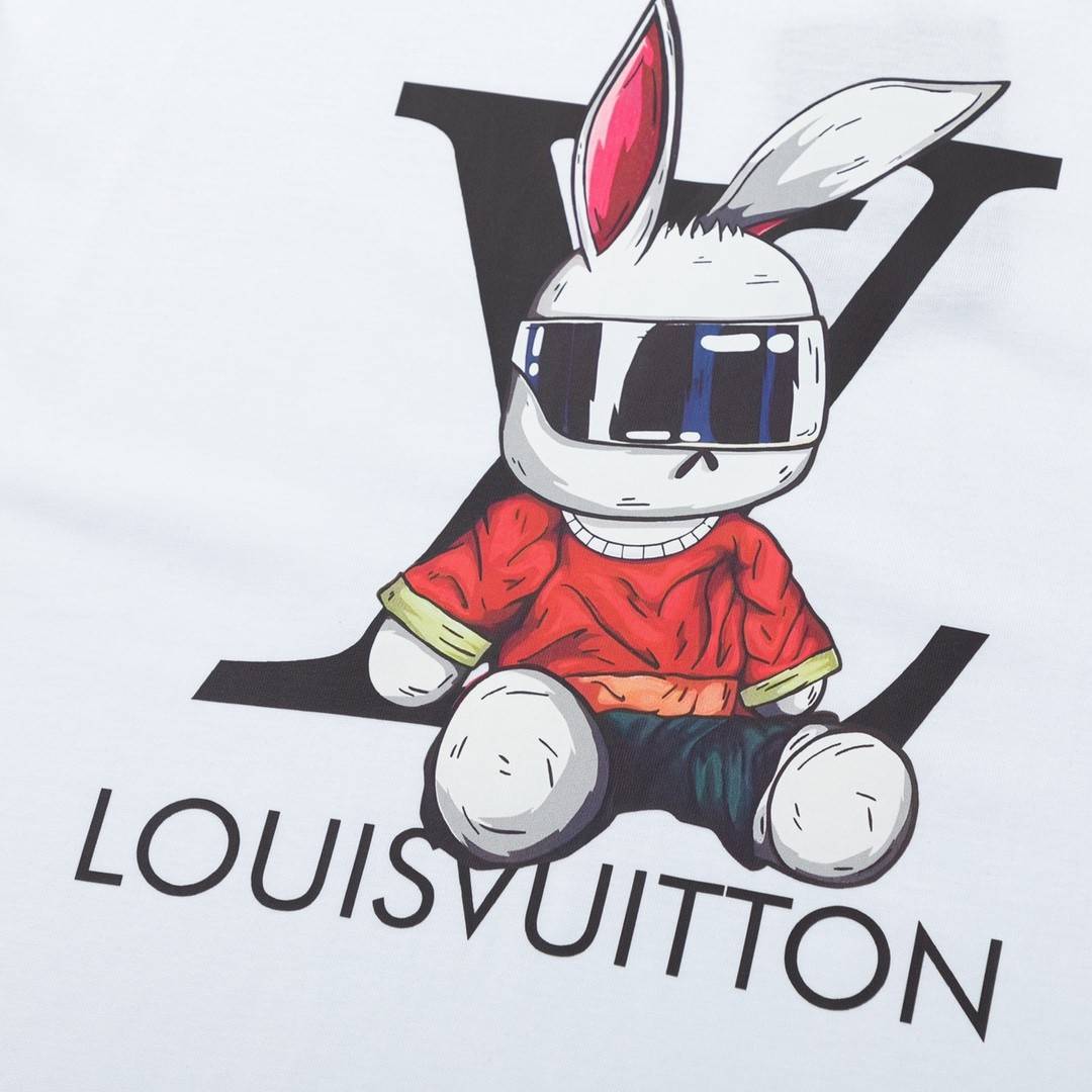 L0vis Vvtt0n 23SS year of the Rabbit series printed t-shirts