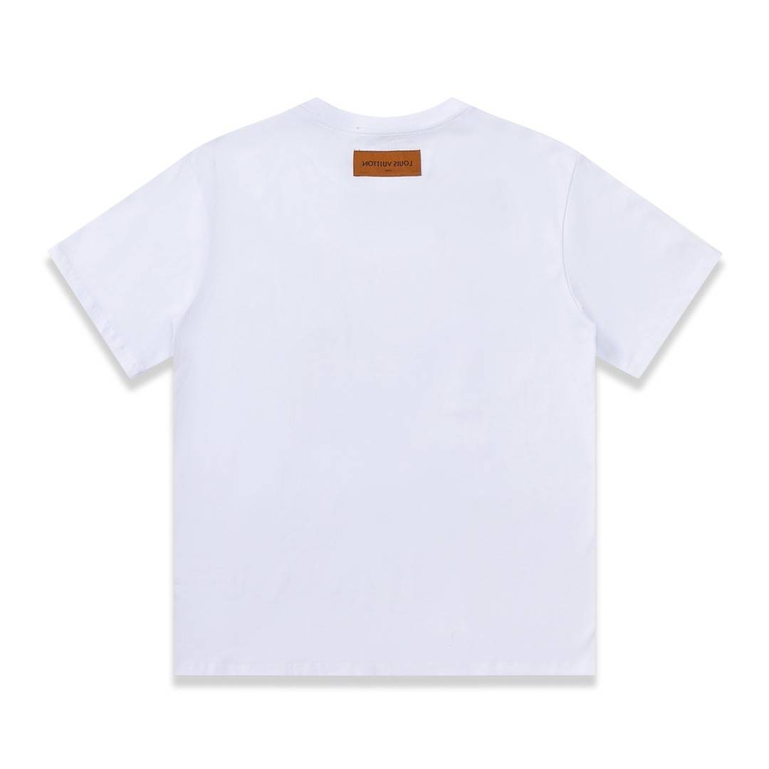 L0vis Vvtt0n 23SS logo printed t-shirt