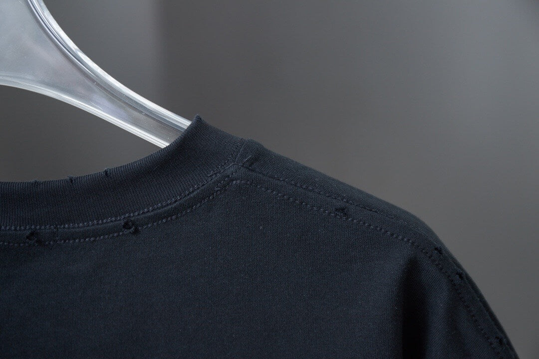 Cross Embroidery T Shirt