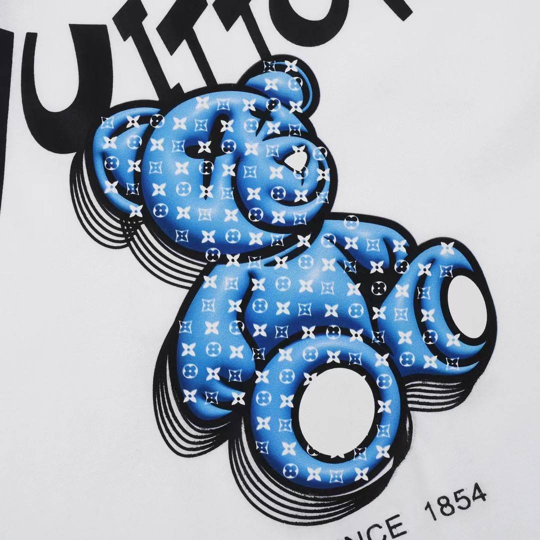 L0vis Vvtt0n 23SS printed bear T-shirt