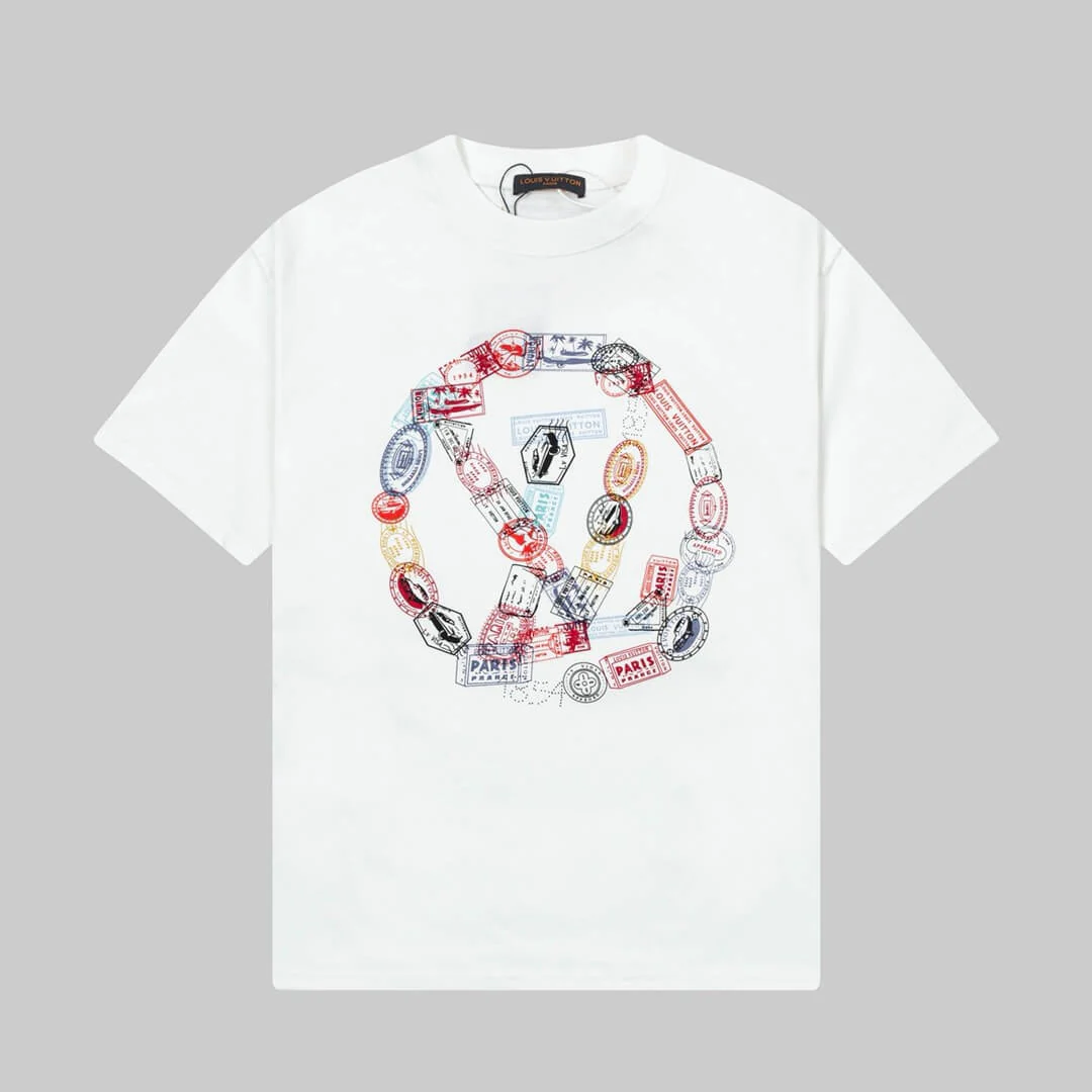 Chain Print T Shirt