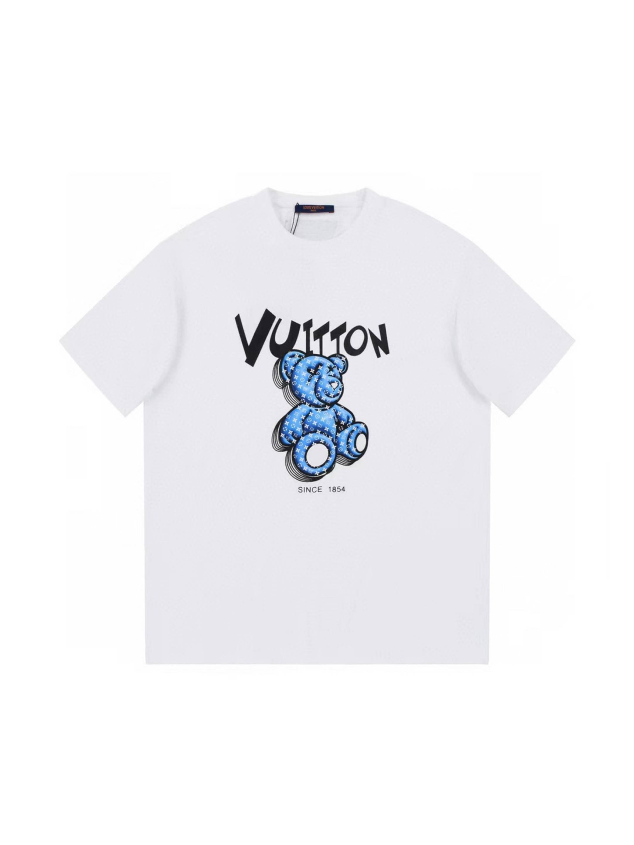 L0vis Vvtt0n 23SS printed bear T-shirt