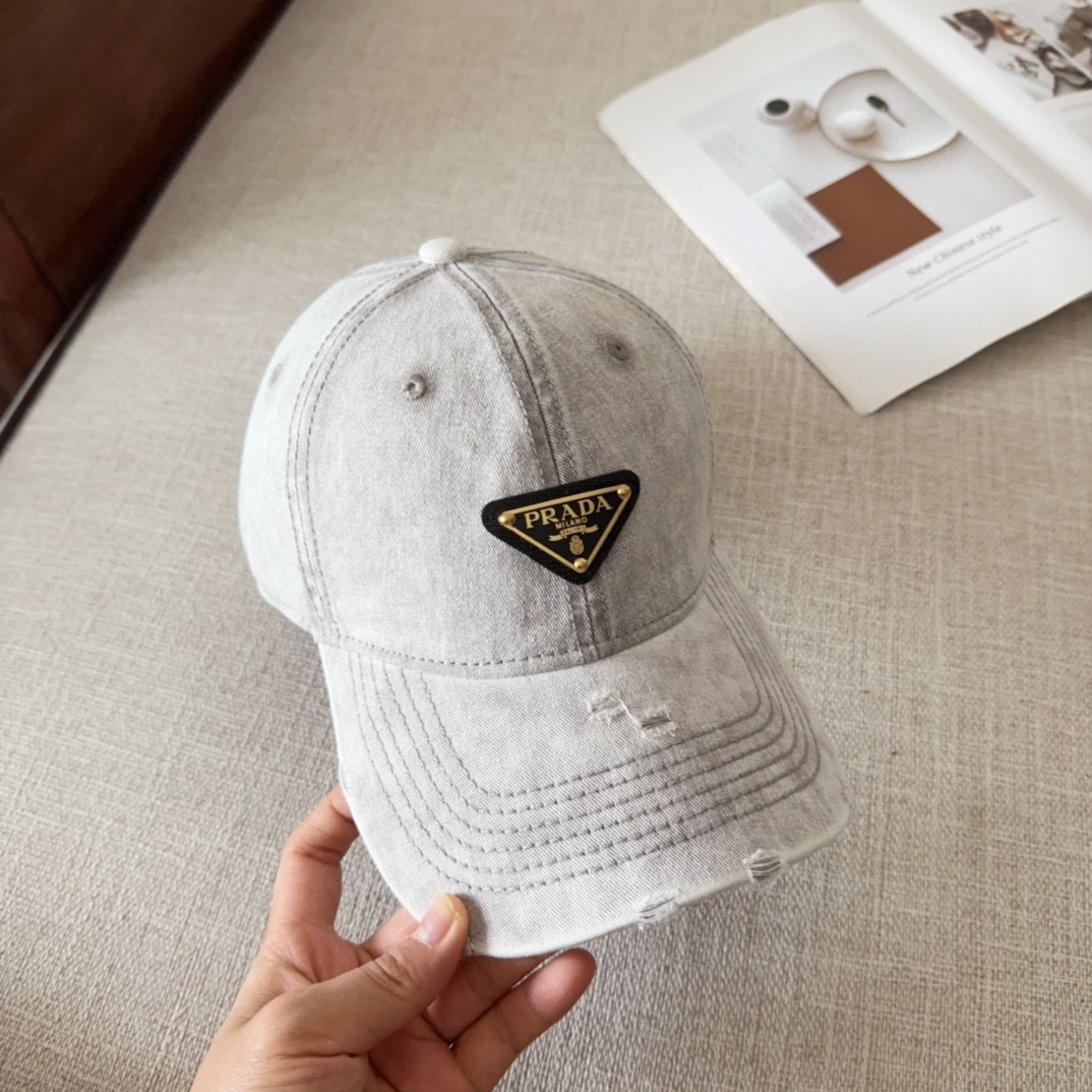 [#4809] Pra*a baseball cap peaked ca p hat