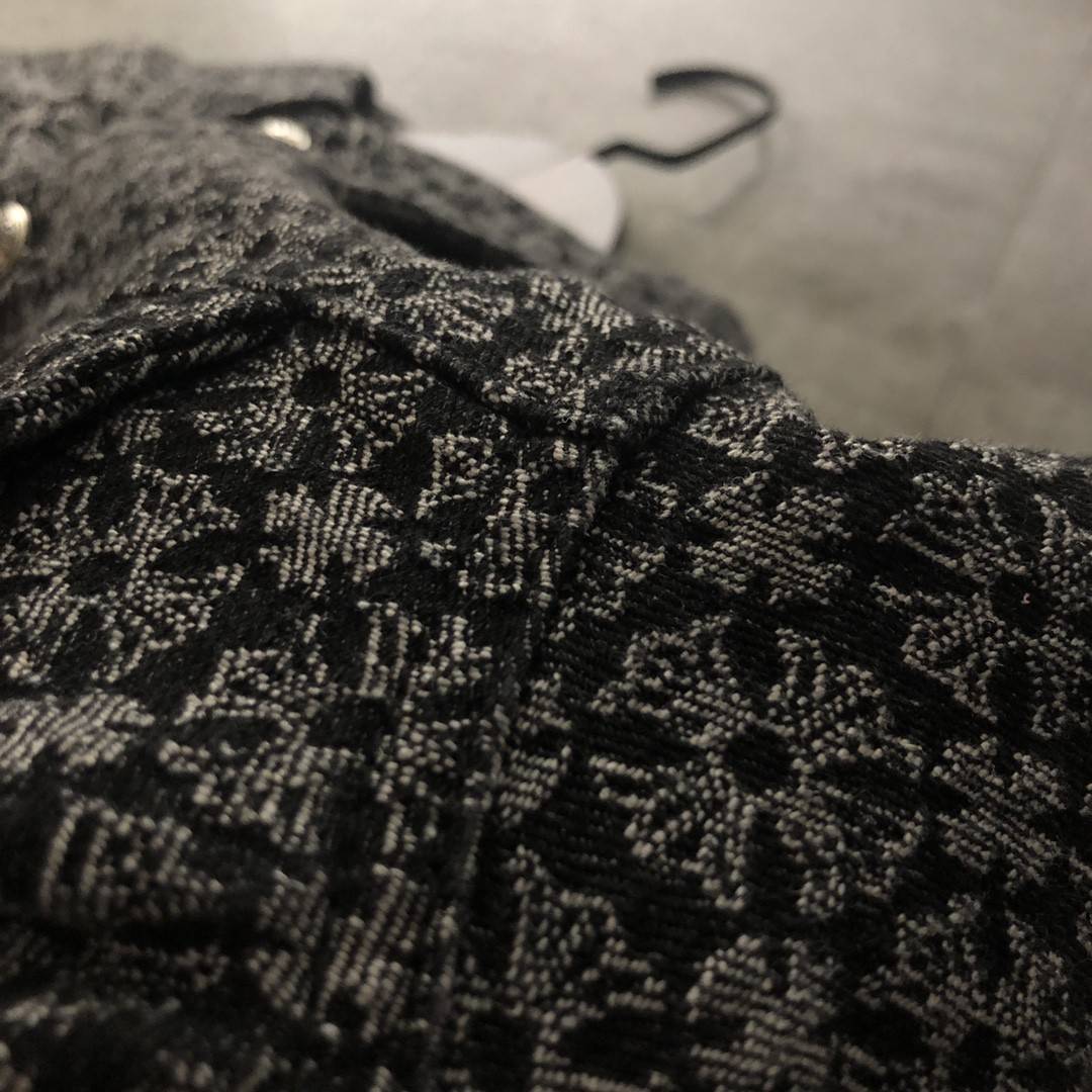 Ch*0me He**ts 2023 jacquard denim jacket