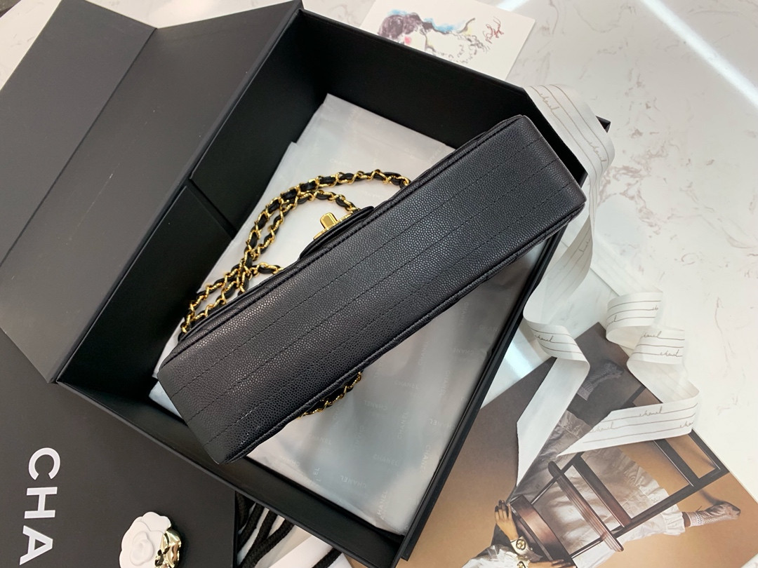 Chanle Classic Flap Bag With Chevron Quilting