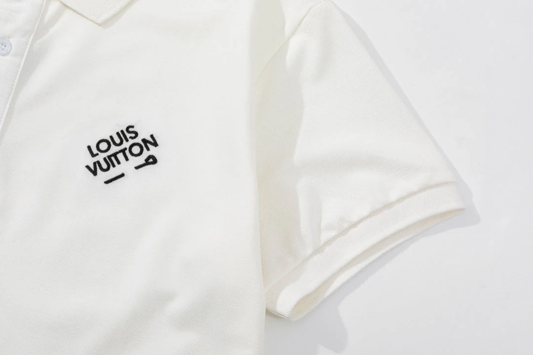 Chest Embroidered Polo Shirt