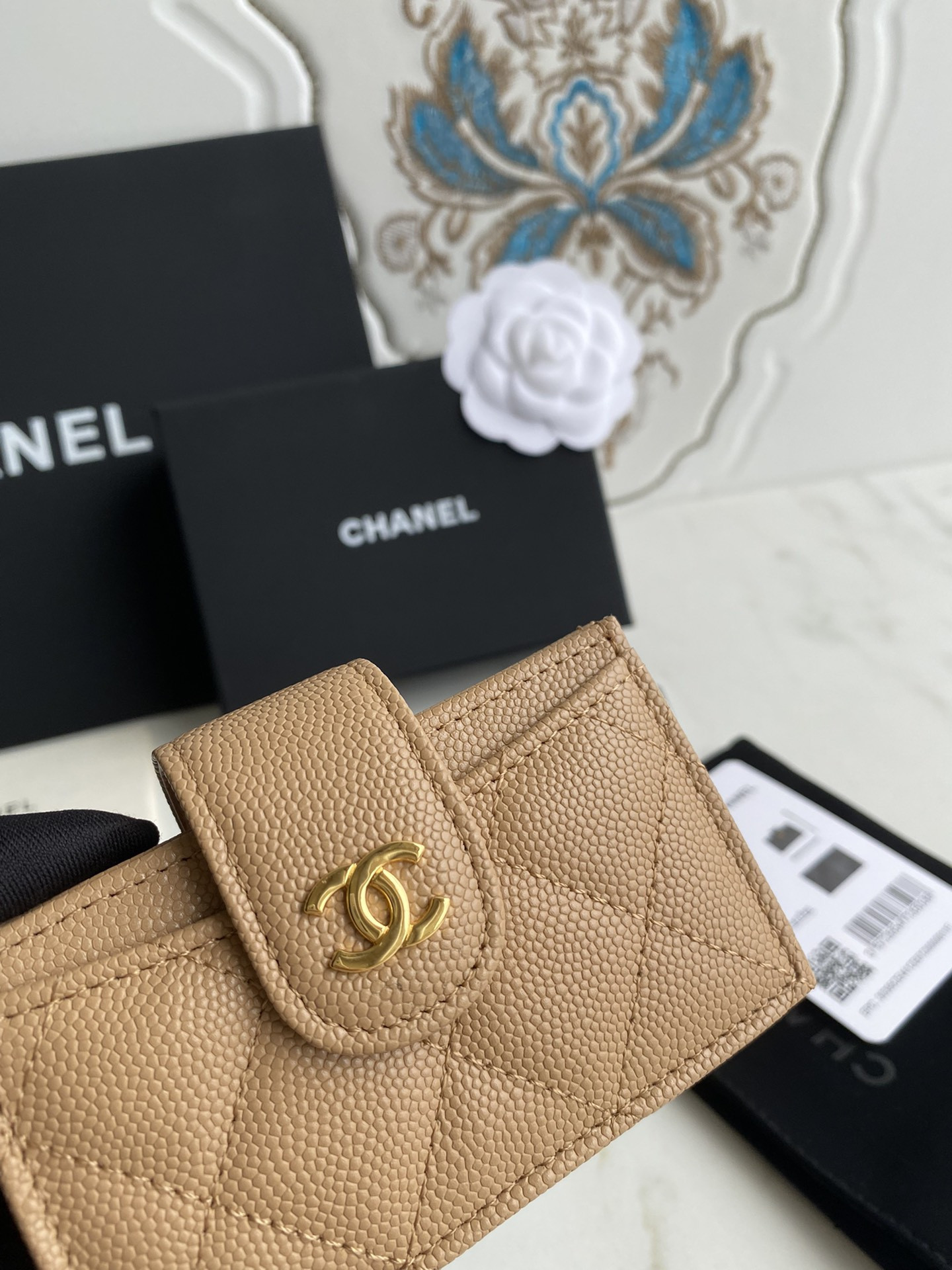 Chanle Flap Wallet